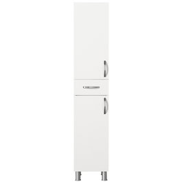 Hanah Home Selin - White Mueble de Baño Blanco 179cm x 35cm x 31.3cm Tablero de Partículas Melamina 18mm